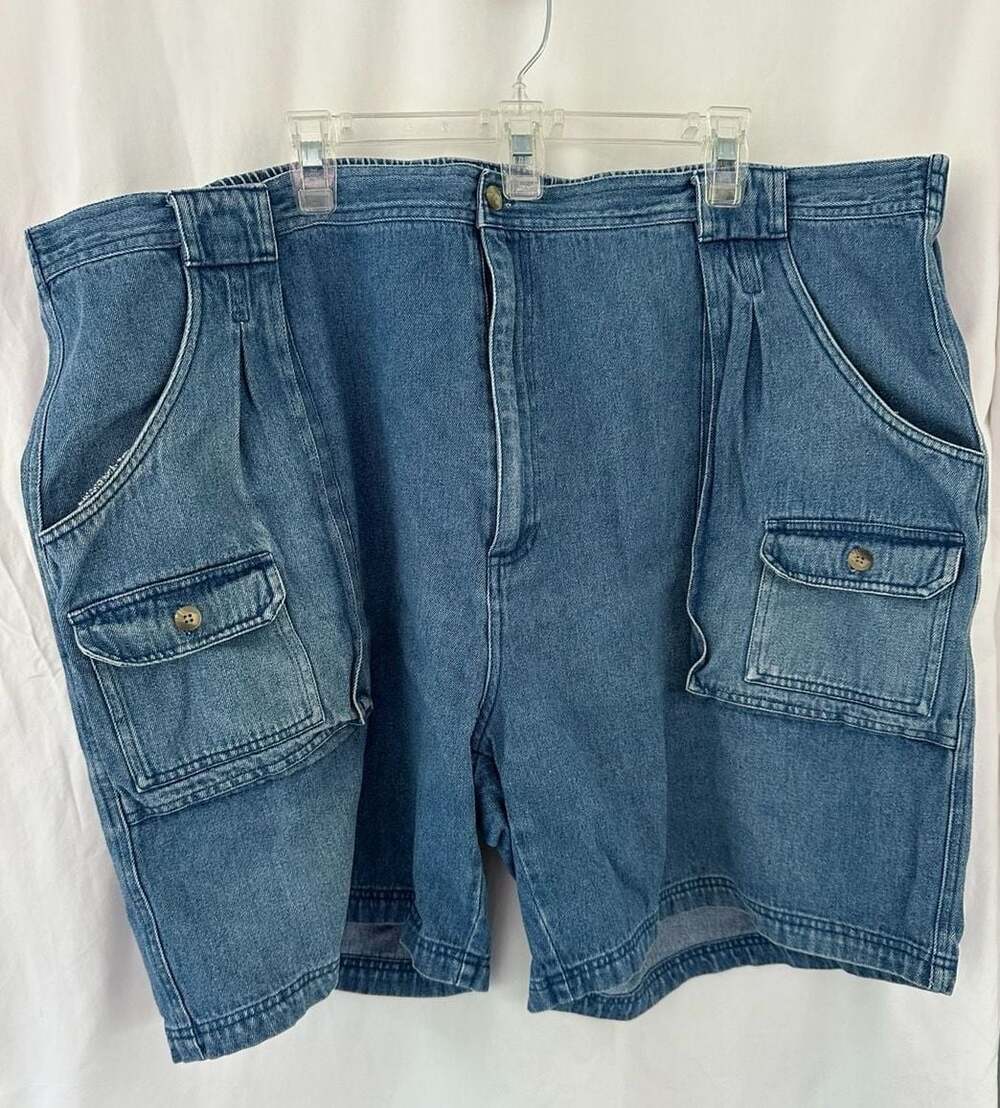 Vintage RedHead Men's Denim Cargo Utility Shorts